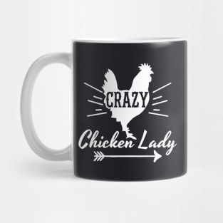 Crazy Chicken Lady Mug